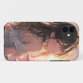 Coque MANGA fille 🩷 Case-Mate iPhoneケース (裏面(横))