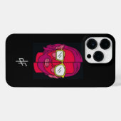 coque Pnl qlf iPhoneケース (裏面横)