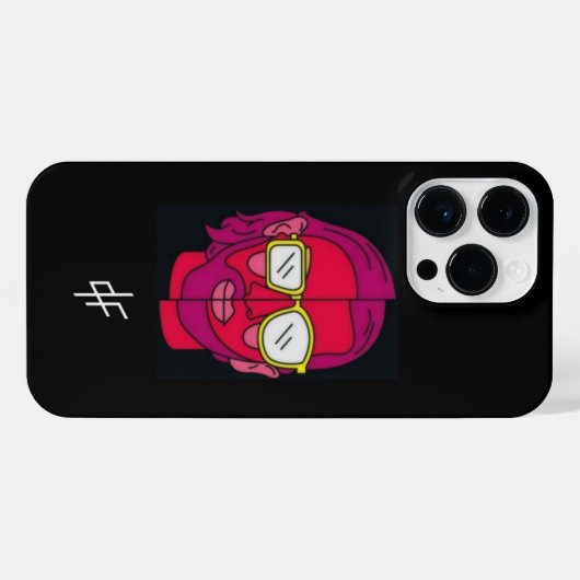 coque Pnl qlf iPhoneケース (裏面横)