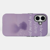 Coque poétique – Je m’écris pour me retrouver 💜 Case-Mate iPhoneケース (裏面 (横))