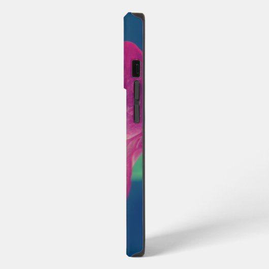 Coque pour Iphone 13 pro Fleur Rose iPhoneケース (左側面)