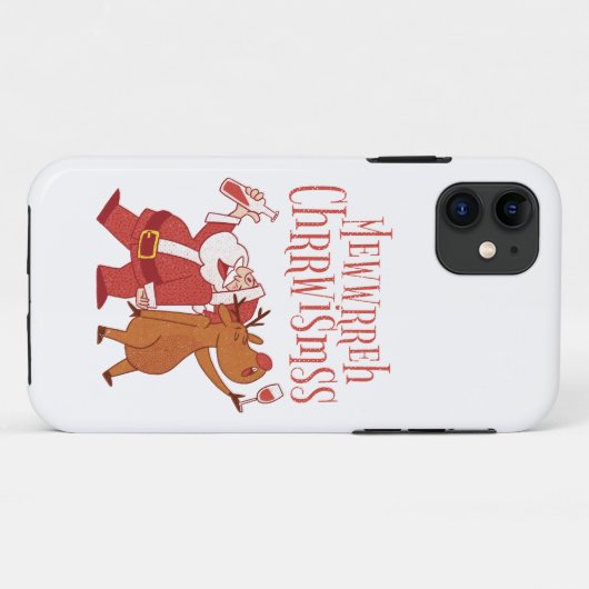 Coque pour téléphone design de Noël Case-Mate iPhoneケース (裏面(横))