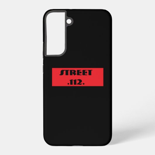Coque Samsung Galaxy black phone case Galaxyケース (裏面)