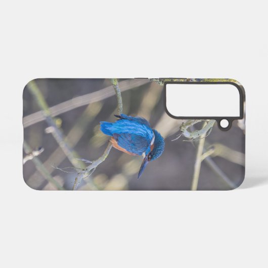 Coque Samsung Galaxy Martin-pêcheur Galaxyケース (裏面横)