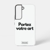 Coque Samsung S22 personnalisée Galaxyケース (裏面)