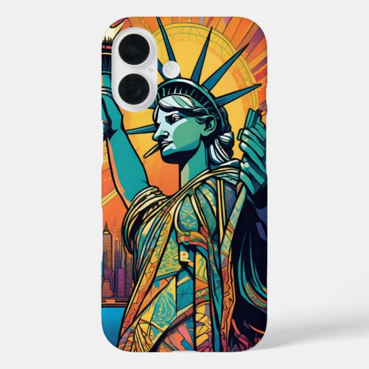Coque statue de la liberté Case-Mate iPhoneケース (裏面)