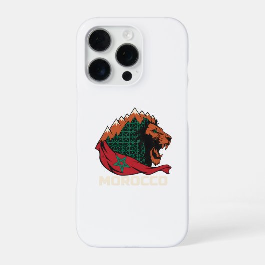 Coque téléphone Maroc iPhoneケース (裏面)