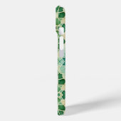 Coque Téléphone Zellige Algérien Vert et Turquoise Case-Mate iPhoneケース (裏面 / 左)