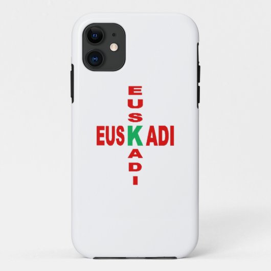Coque Tough pour iPhone 11  DESIGN  EUSCADI  Case-Mate iPhoneケース (裏面)