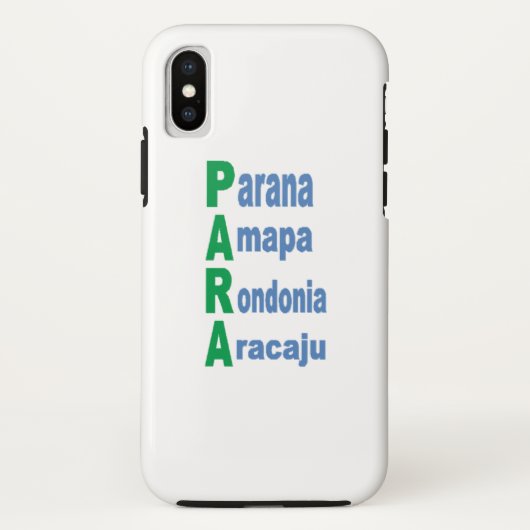 Coque Tough  pour iPhone XS d'Apple BRAZIL TOURISM Case-Mate iPhoneケース (裏面)