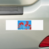 Coquelicots de Provence バンパーステッカー (車上)
