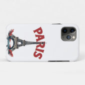 Coques Case-Mate iPhone Étiquettes à bagages iPhoneケース (裏面(横))