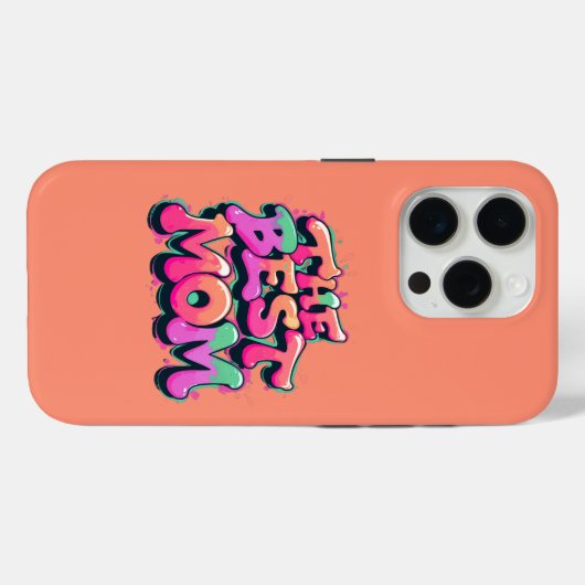 Coques Case-Mate iPhone The best mom style graffit iPhoneケース (裏面 (横))