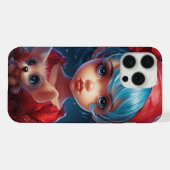 Coques iPhone 15 Pro Max -Beauté 13 iPhoneケース (裏面横)