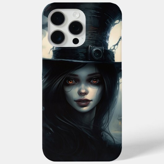 Coques iPhone 15 Pro Max - Chapeaux Noir 6 Case-Mate iPhoneケース (裏面)