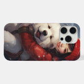 Coques iPhone 15 Pro Max - Chien-2 iPhoneケース (裏面横)