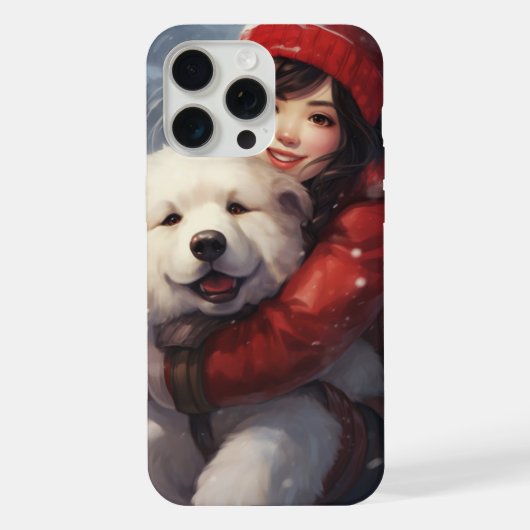 Coques iPhone 15 Pro Max - Chien-2 iPhoneケース (裏面)