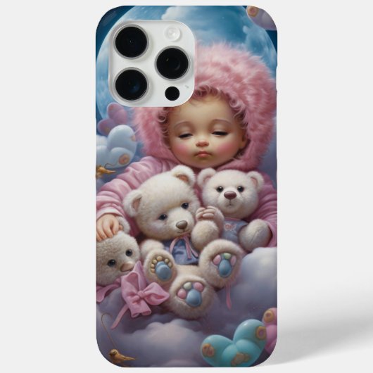 Coques iPhone 15 Pro Max - Lune-4 Case-Mate iPhoneケース (裏面)