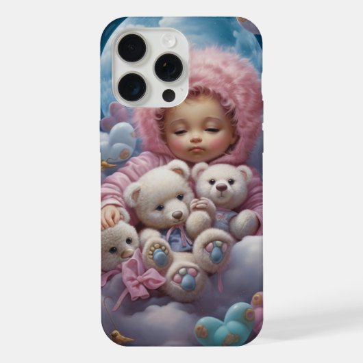 Coques iPhone 15 Pro Max - Lune-4 iPhoneケース (裏面)