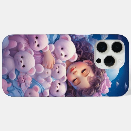 Coques iPhone 15 Pro Max - Lune-5 Case-Mate iPhoneケース (裏面 (横))