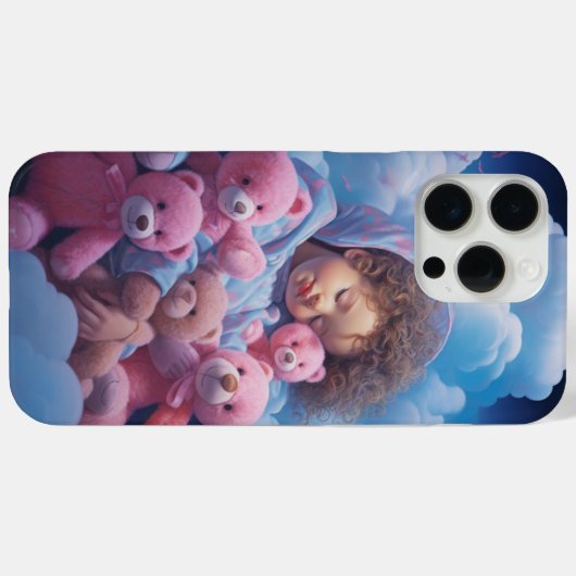 Coques iPhone 15 Pro Max - Lune-7 Case-Mate iPhoneケース (裏面 (横))