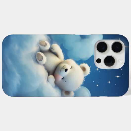 Coques iPhone 15 Pro Max - Ourson-3 Case-Mate iPhoneケース (裏面 (横))