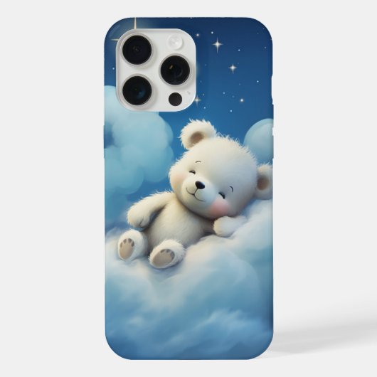 Coques iPhone 15 Pro Max - Ourson-3 iPhoneケース (裏面)