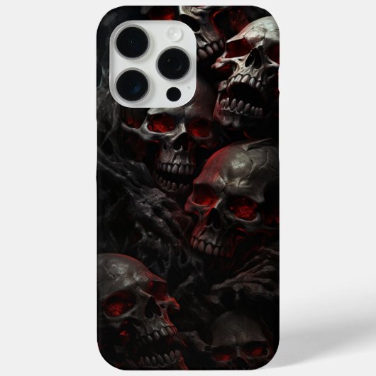 Coques iPhone 15 Pro Max - Séries Skull -4 Case-Mate iPhoneケース (裏面)