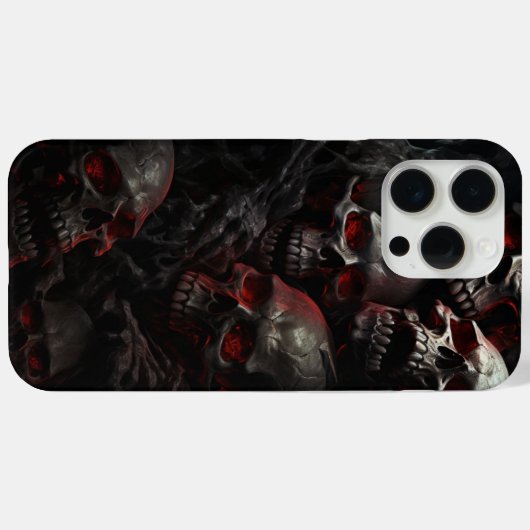 Coques iPhone 15 Pro Max - Séries Skull -4 Case-Mate iPhoneケース (裏面 (横))