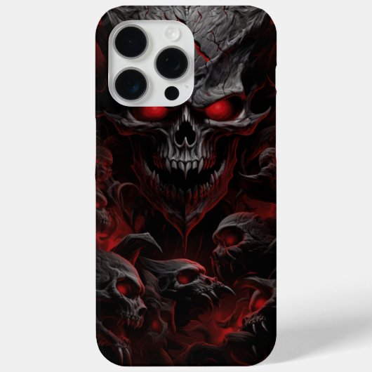 Coques iPhone 15 Pro Max - Séries Skull -6 Case-Mate iPhoneケース (裏面)