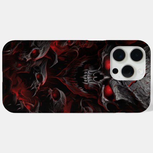 Coques iPhone 15 Pro Max - Séries Skull -6 Case-Mate iPhoneケース (裏面 (横))