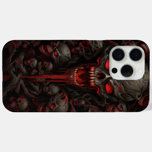 Coques iPhone 15 Pro Max - Séries Skull -8 Case-Mate iPhoneケース (裏面 (横))