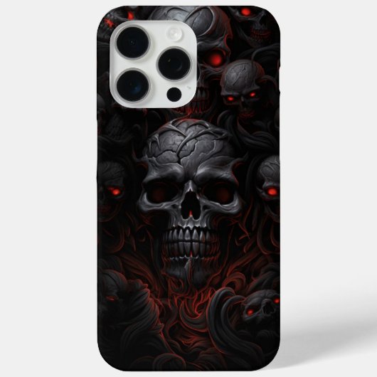 Coques iPhone 15 Pro Max - Séries Skull Case-Mate iPhoneケース (裏面)
