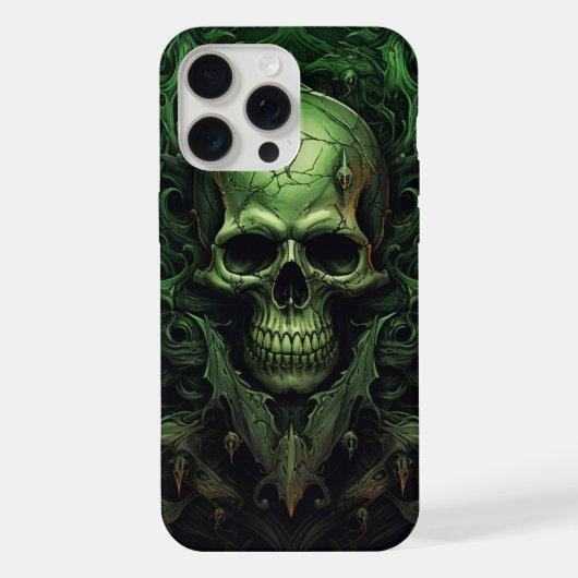 Coques iPhone 15 Pro Max -Skull 3 iPhoneケース (裏面)