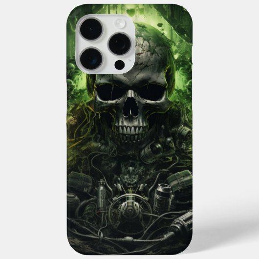 Coques iPhone 15 Pro Max -Skull 6 Case-Mate iPhoneケース (裏面)
