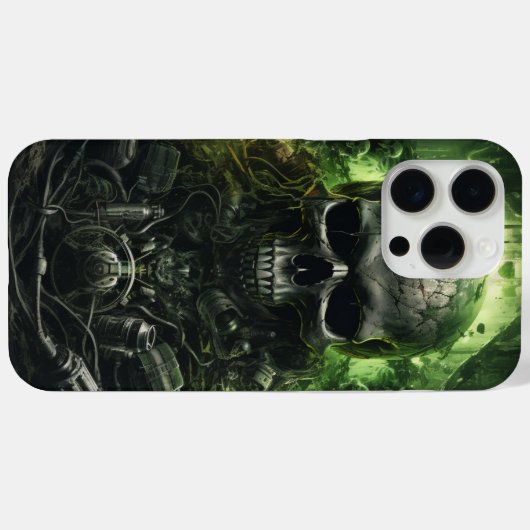 Coques iPhone 15 Pro Max -Skull 6 Case-Mate iPhoneケース (裏面 (横))