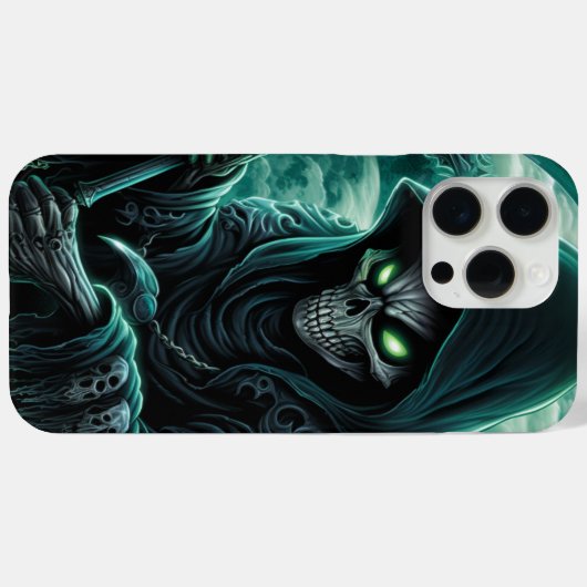Coques iPhone 15 Pro Max -Skull 7 Case-Mate iPhoneケース (裏面 (横))