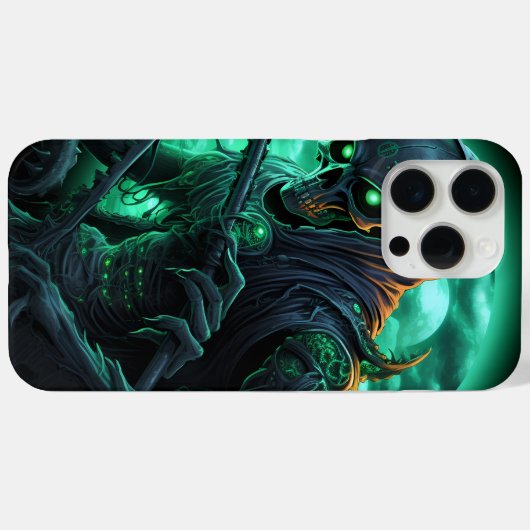 Coques iPhone 15 Pro Max -Skull 9 Case-Mate iPhoneケース (裏面 (横))