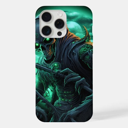 Coques iPhone 15 Pro Max -Skull 9 iPhoneケース (裏面)