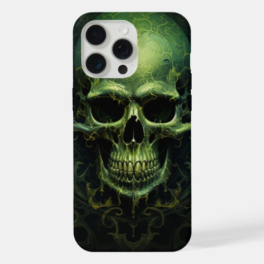 Coques iPhone 15 Pro Max -Skull iPhoneケース (裏面)