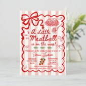 Coquette A little Meatball is on the way 招待状 (スタンド正面)