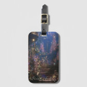 Coquette Aesthetic / Dark fantasy girl ラゲッジタグ (正面縦)