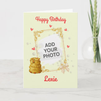 Coquette Birthday Card カード