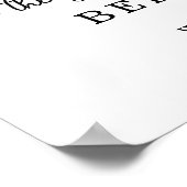 Coquette Black Bow & Tassel Graduation Party ポスター (角)