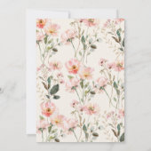 Coquette Bow Brunch with The Bride Bridal Shower 招待状 (裏面)