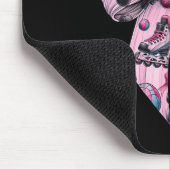 Coquette Bow Inline Hockey Player Girl Mom Mother' マウスパッド (コーナー)