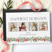 Coquette Bow Mistletoe Happiest Holidays 4 Photo