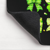 Coquette Bow Tie Nurse Funny For Girl Women St Pat マウスパッド (コーナー)