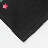 Coquette Bow Tree Cake Candy Cane Merry Christmas フリースブランケット (角)