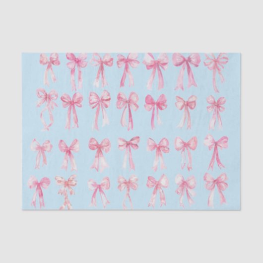 coquette bows tissue paper 薄葉紙 (正面)